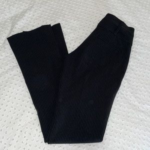 Candies Black Pinstripe Trousers Size Small